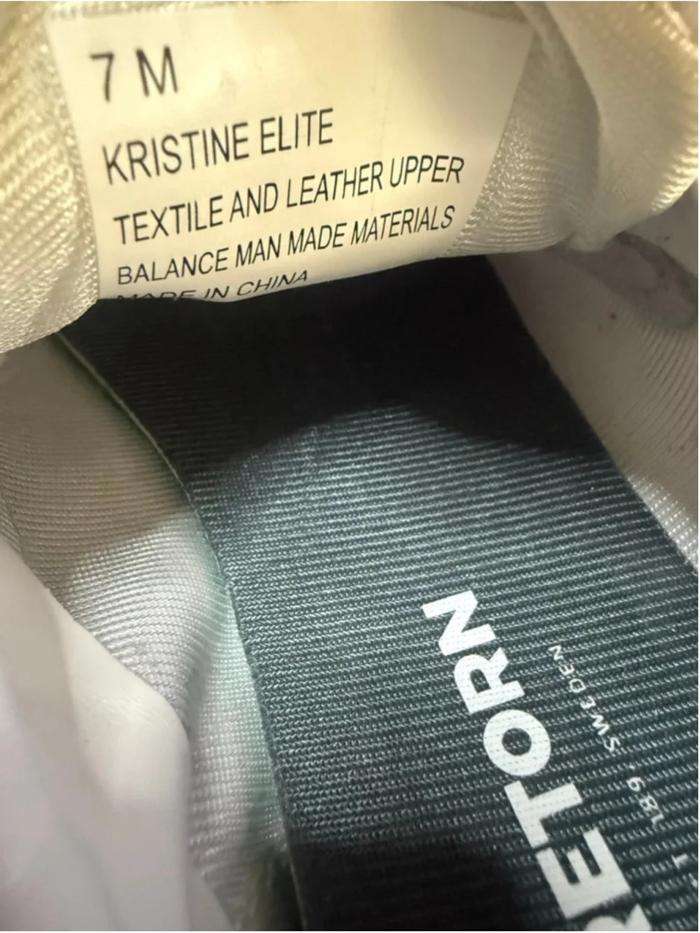 Women's Tretorn Kristine Elite Sneakers Size 7 White Beige